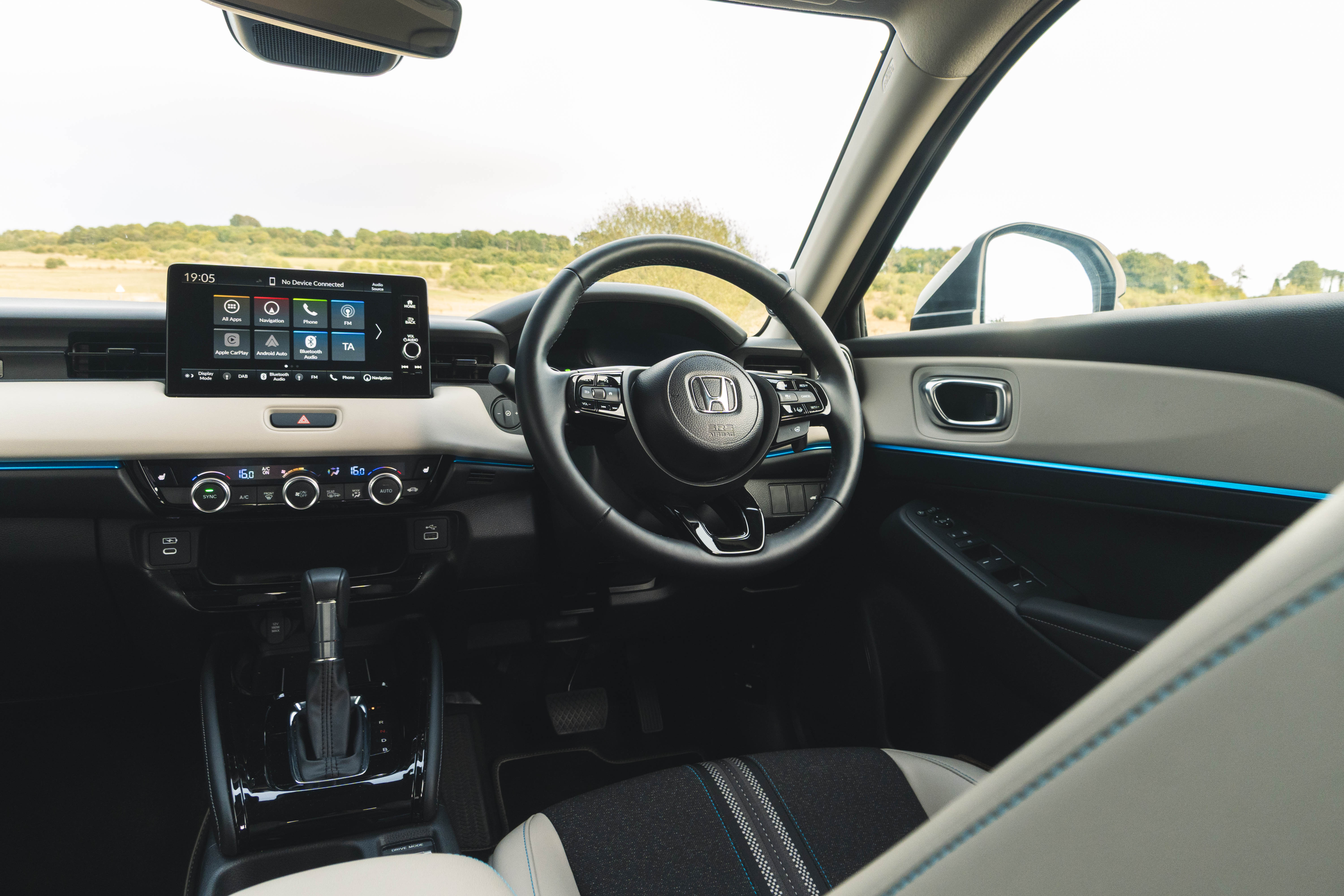 Honda HR-V Infotainment System View