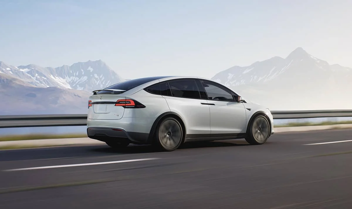 Tesla driving