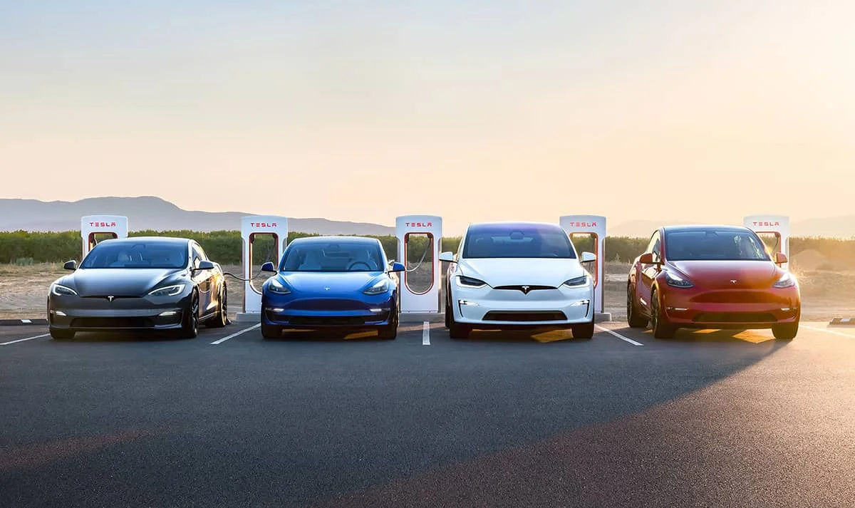 Tesla electric cars