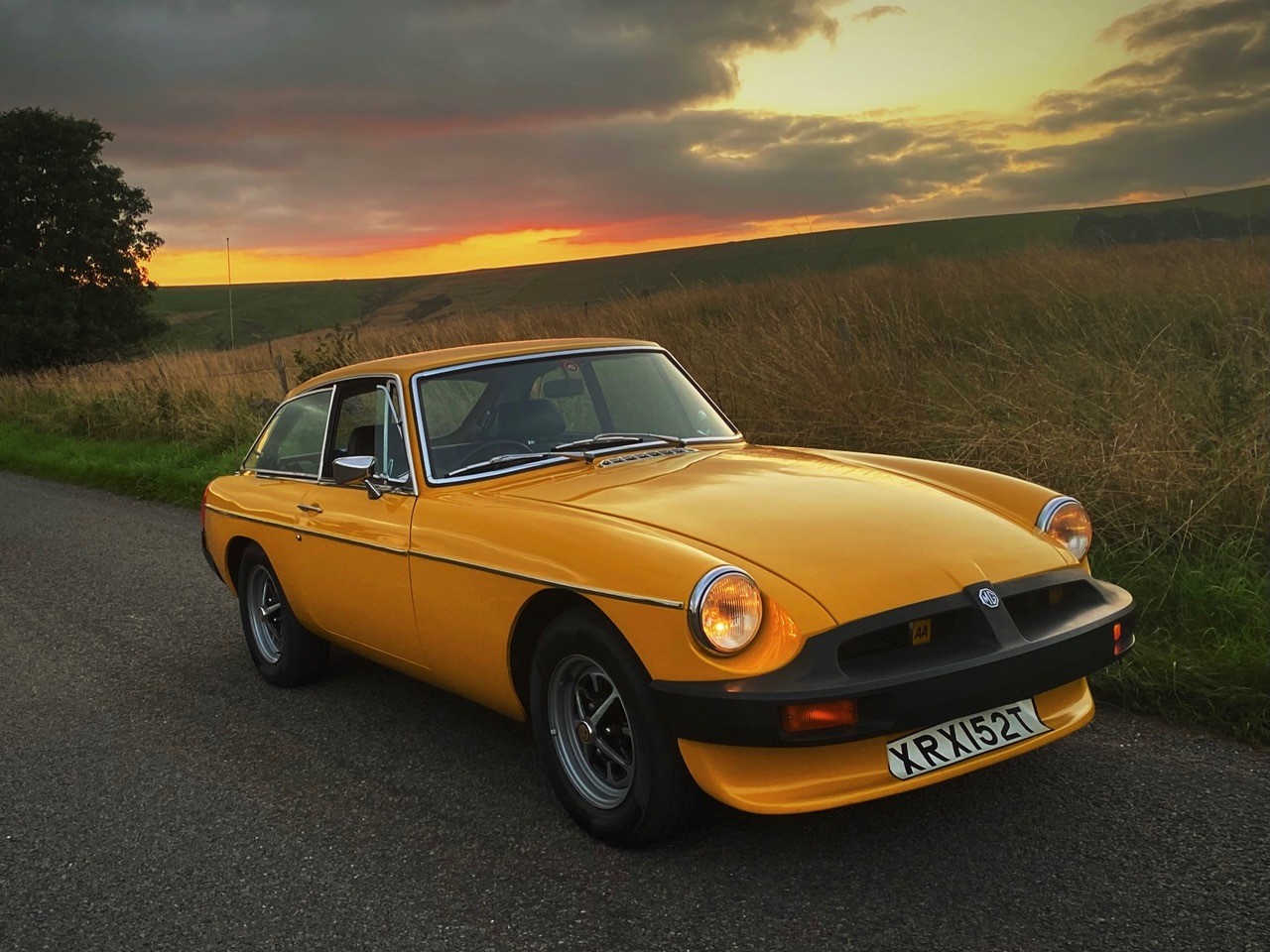 A Classic Car for Autumn Driving