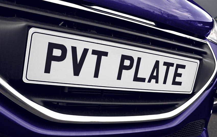 Can You Put A Private Plate On A Lease Car?
