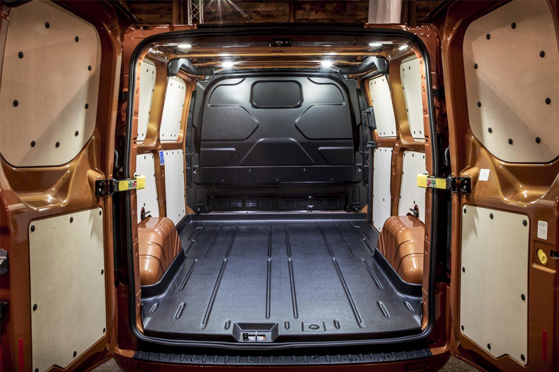 Ford Transit Custom Rear Boot Space